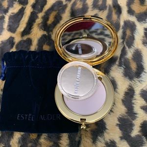 Estée Lauder crocodile pressed powder compact NIB